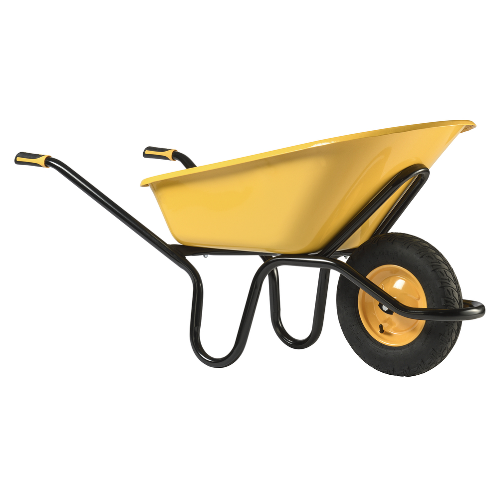 Brouette Haemmerlin Pro Select Bati Plus 110L Reno Alpha Peinte Roue gonflée -305401005