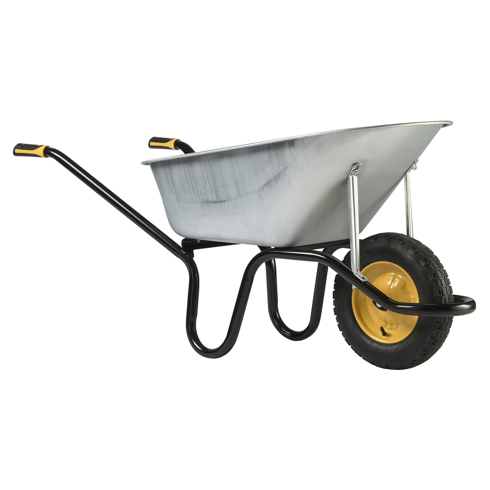 Brouette HAEMMERLIN RENO 95 galvanisée roue gonflée 380 - 305402005