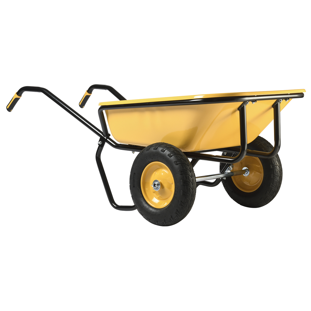 Brouette Haemmerlin Pro Select Expert Twin 160 L Peinte 2 roues gonflées -306020701