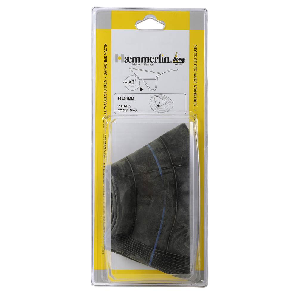 Chambre à air Haemmerlin Ø 400 mm pour brouettes - 309003306