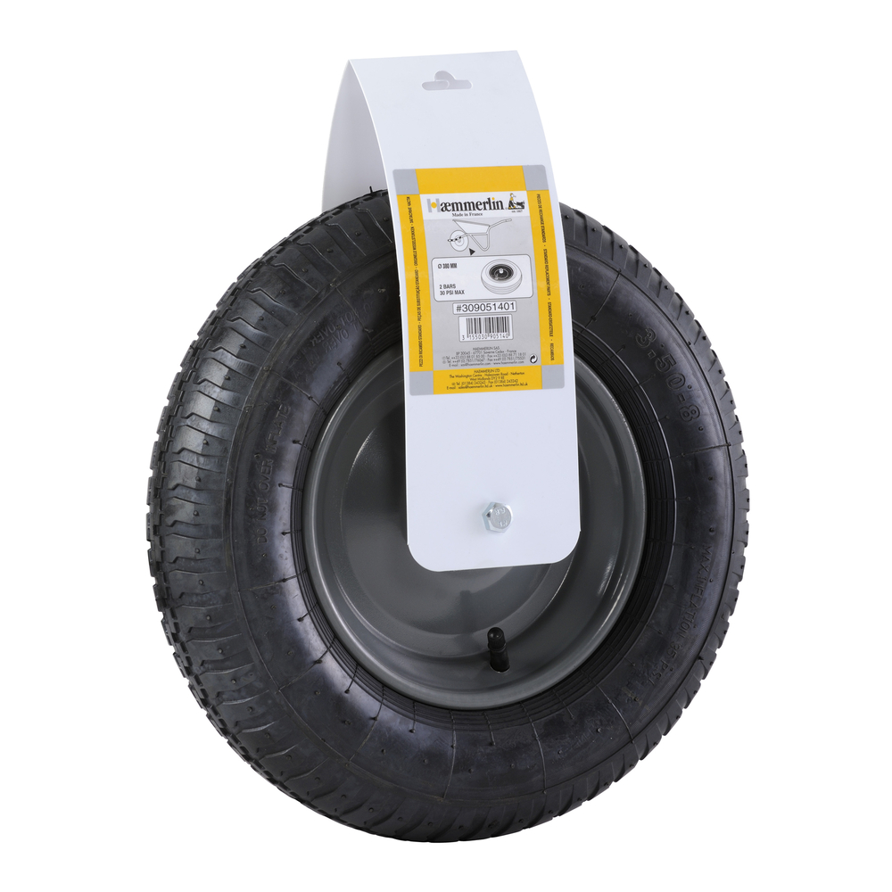 Roue Haemmerlin gonflée PF150 Ø 380 mm -309051401