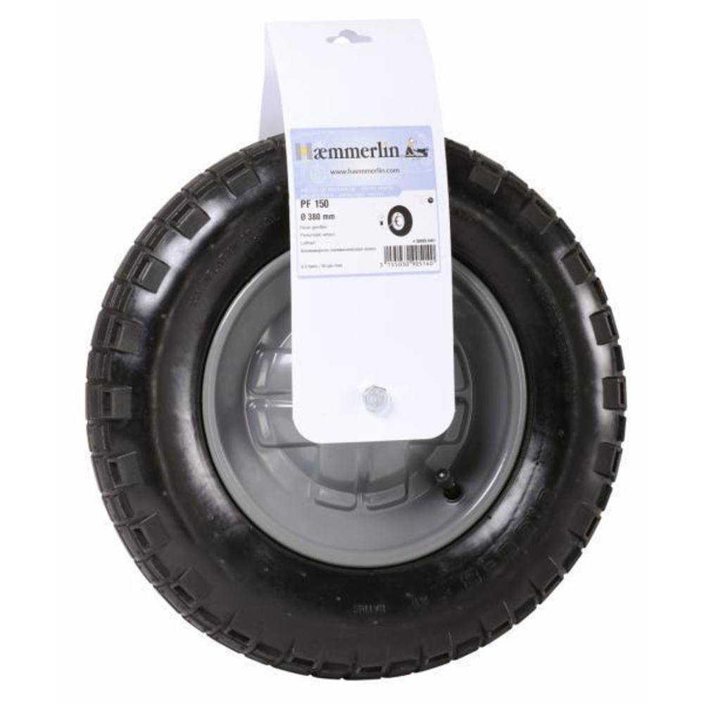 Roue Haemmerlin gonflée PF150 Ø 380 mm - 309051401