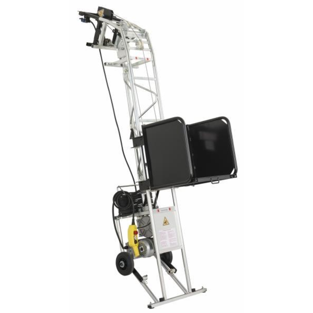 Monte matériaux avec plateau couvreur acier CASTOR STEEL HAEMMERLIN 150/20 - 10/20 mètres - 311500401