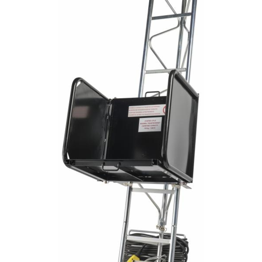 PLATEAU COUVREUR HAEMMERLIN AVEC RIDELLES ACIER POUR MONTE MATÉRIAUX CASTOR STEEL - 311502601