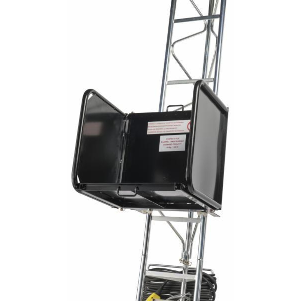 PLATEAU COUVREUR HAEMMERLIN AVEC RIDELLES ACIER POUR MONTE MATÉRIAUX CASTOR STEEL - 311502601