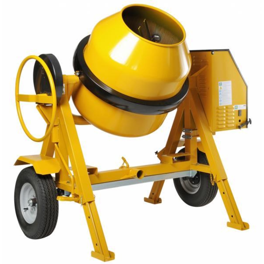 Bétonnière thermique tractable professionnelle PERFORMANCE 350 HAEMMERLIN - 315540001