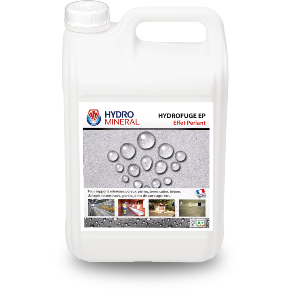 Produit organique Hydrofuge Effet perlant tous supports 5 L HYDRO MINERAL - HEP5