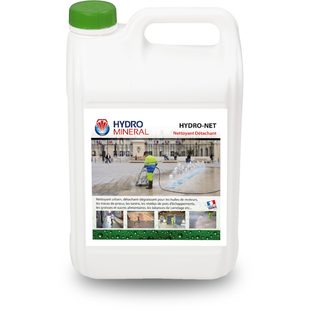 Bidon nettoyant puissant décapant,détachant et dégraissant sols poreux urbains 5L HYDRO MINERAL - HN5
