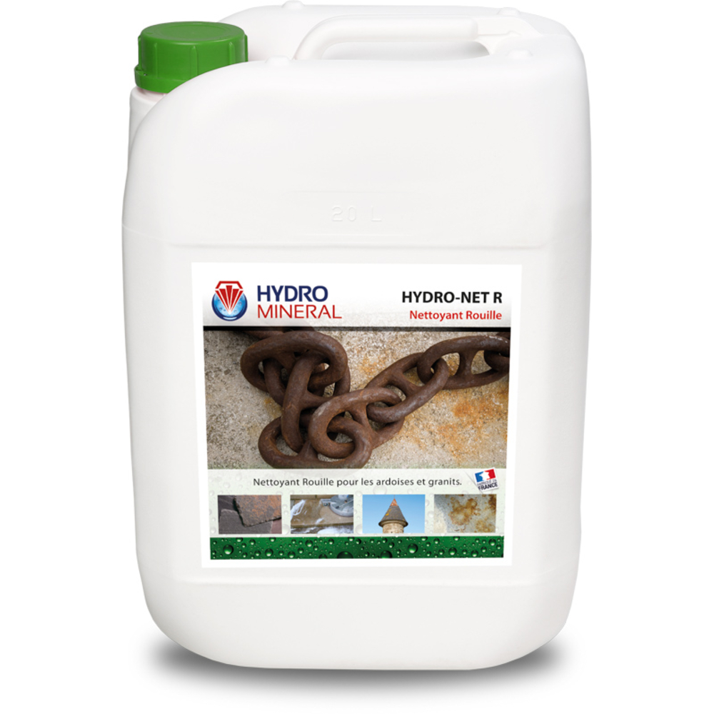 Bidon nettoyant Rouille HNR 20 L HYDRO MINERAL - HNR20