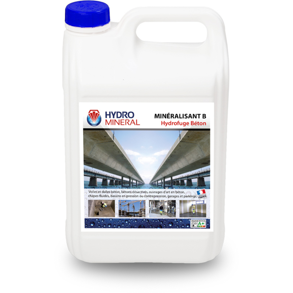 Bidon Minéralisant Béton Hydrofuge 5 L HYDRO MINERAL - MB5