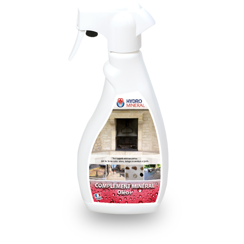 Spray Complément minéral OLEOPLUS Hydrofuge Tous Supports 500 ml HYDRO MINERAL - MOEN05