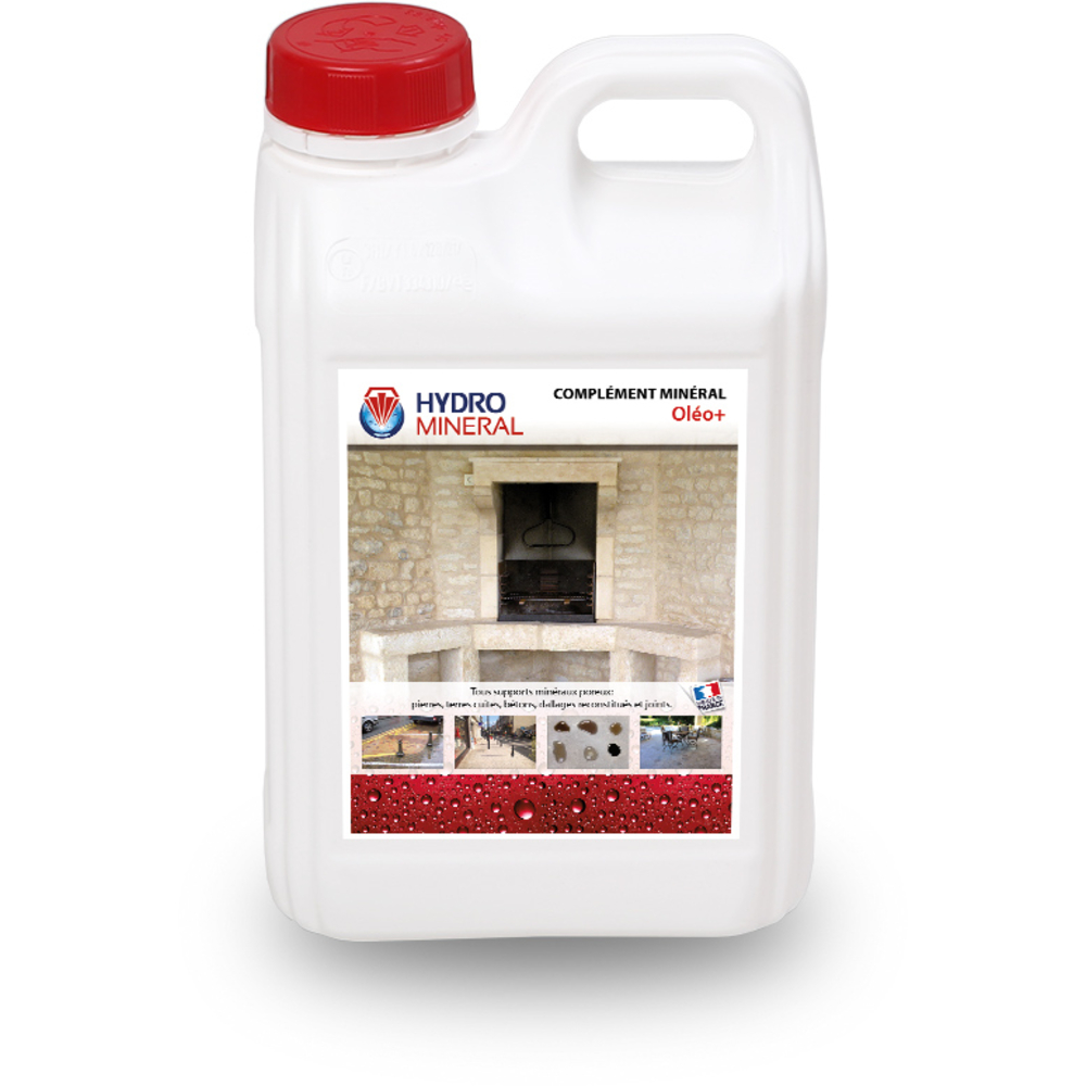 Bidon Complément minéral OLEOPLUS Hydrofuge Tous Supports 2 L HYDRO MINERAL - MOEN2