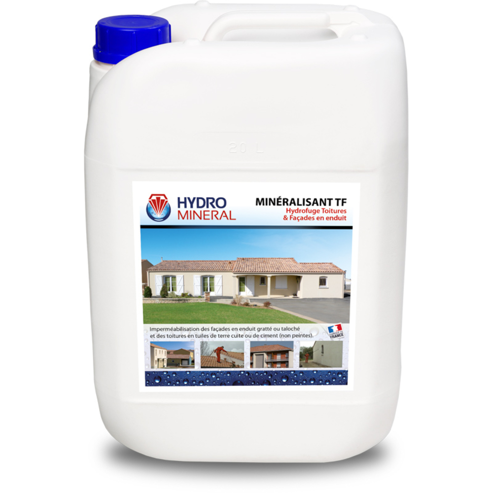 Bidon Minéralisant Façades et toitures Hydrofuge 20 L HYDRO MINERAL - MTF20