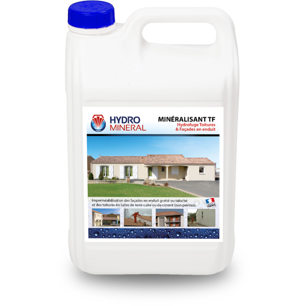 Bidon Minéralisant Façades et toitures Hydrofuge 5 L HYDRO MINERAL - MTF5