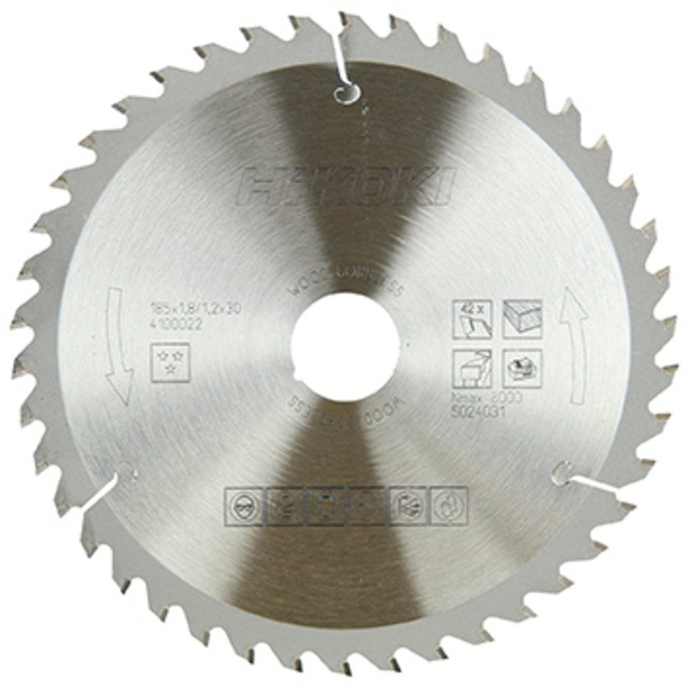 Lame de scie 185x30 Z42 - HIKOKI - 4100022