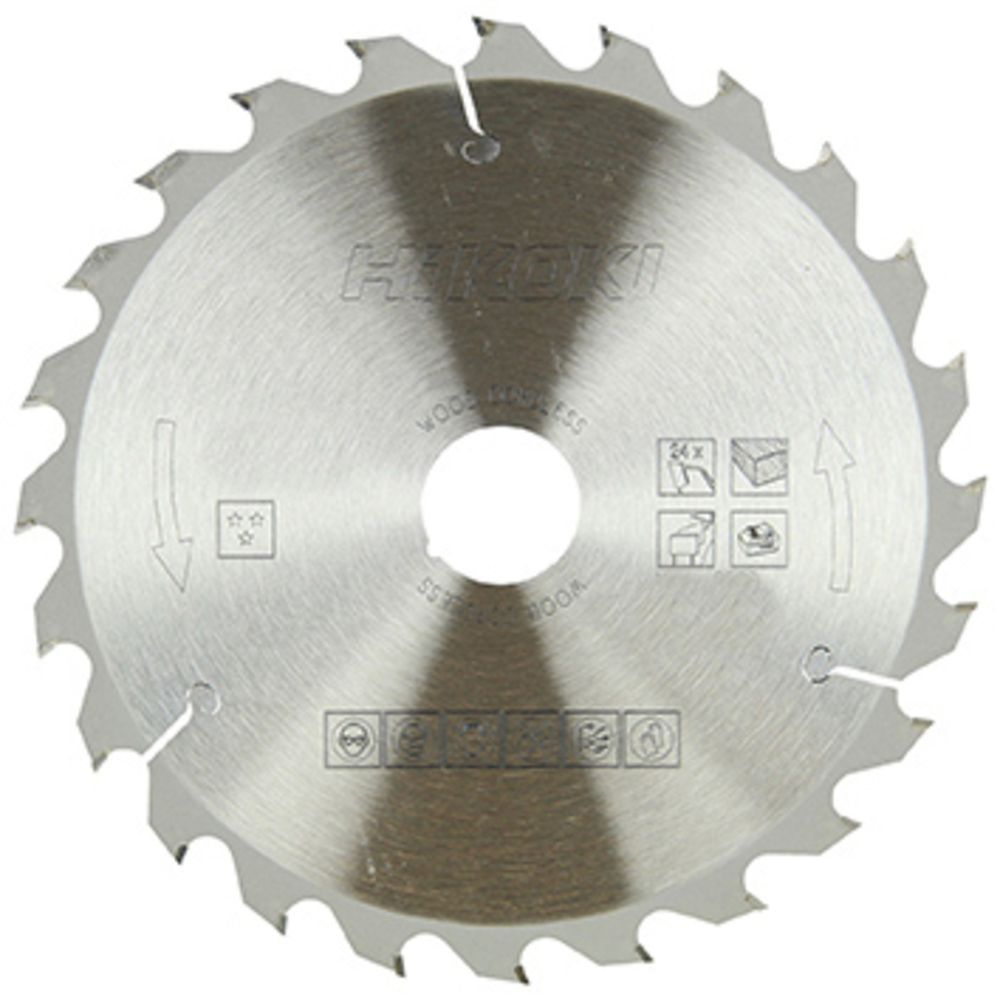 Lamde de scie TCT 125x20 Z30 (1mm) pour bois - HIKOKI - 4100032