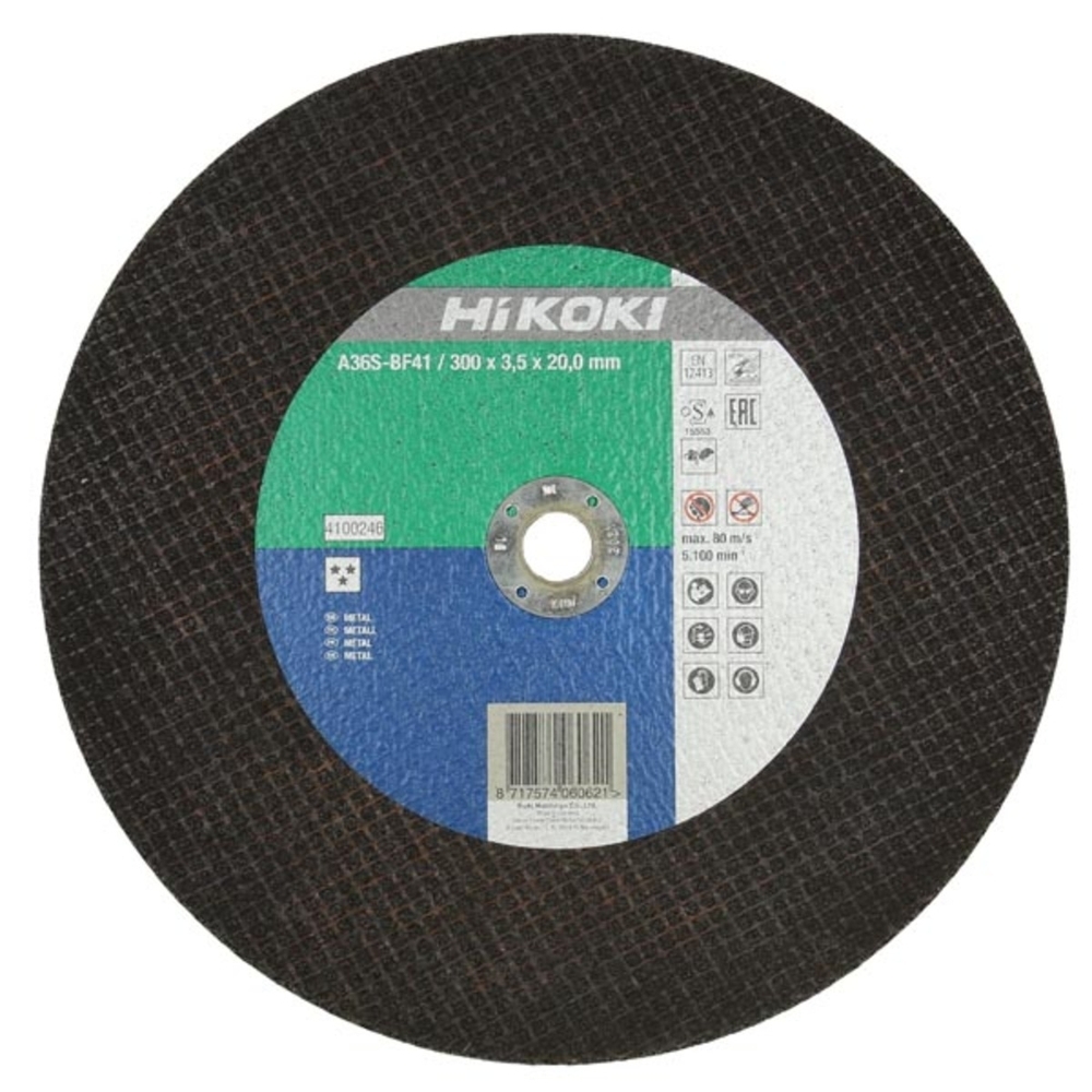 Disque a couper pour métal 300x3,5 - HIKOKI - 4100246