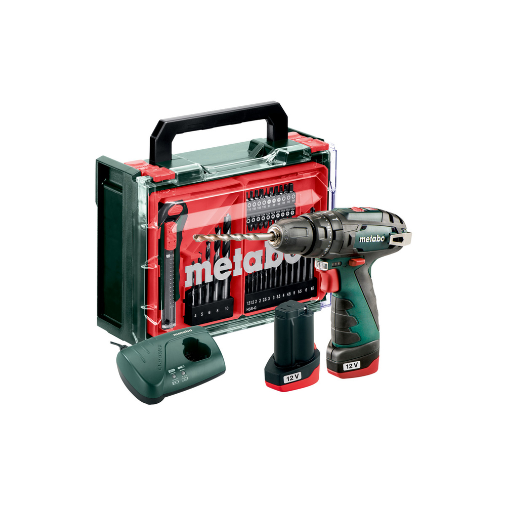 Perceuse à percussion 12 V PowerMaxx BS Basic  - METABO - 600385710