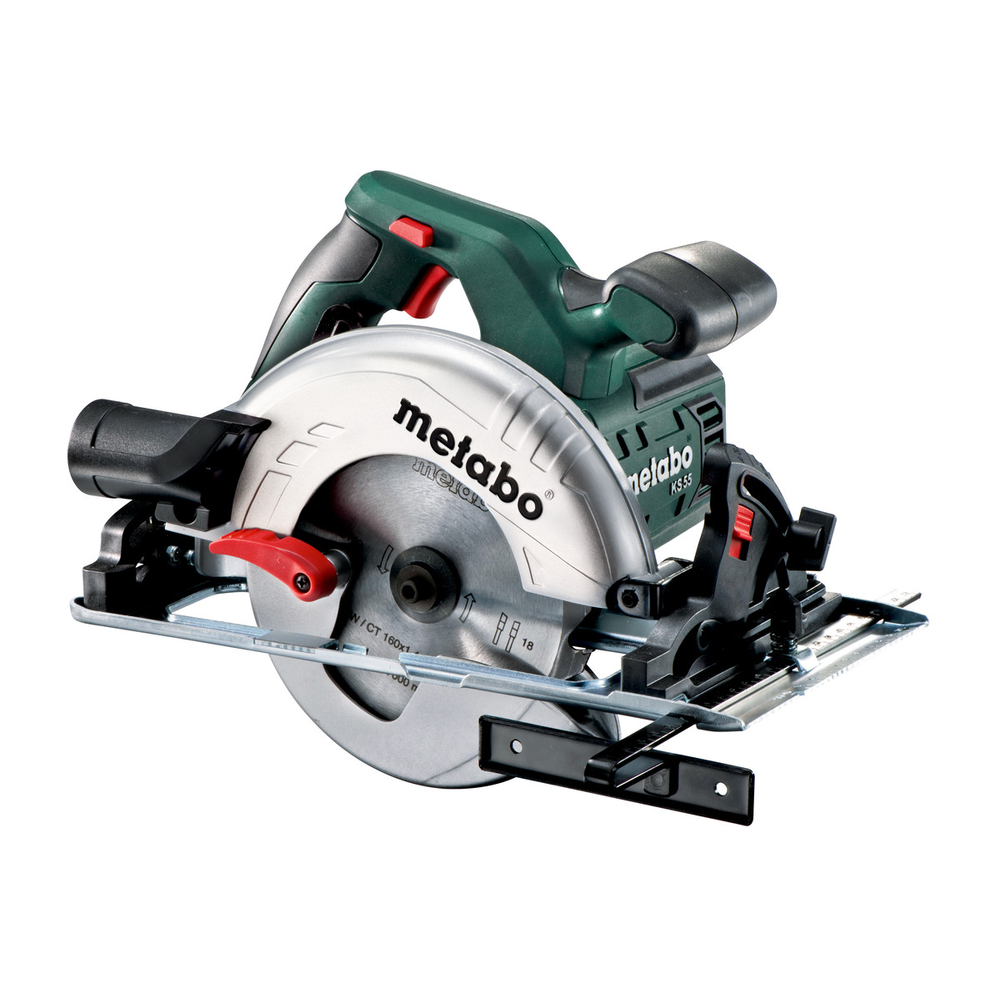Scie circulaire portative KS 55 avec coffret - METABO - 600855500