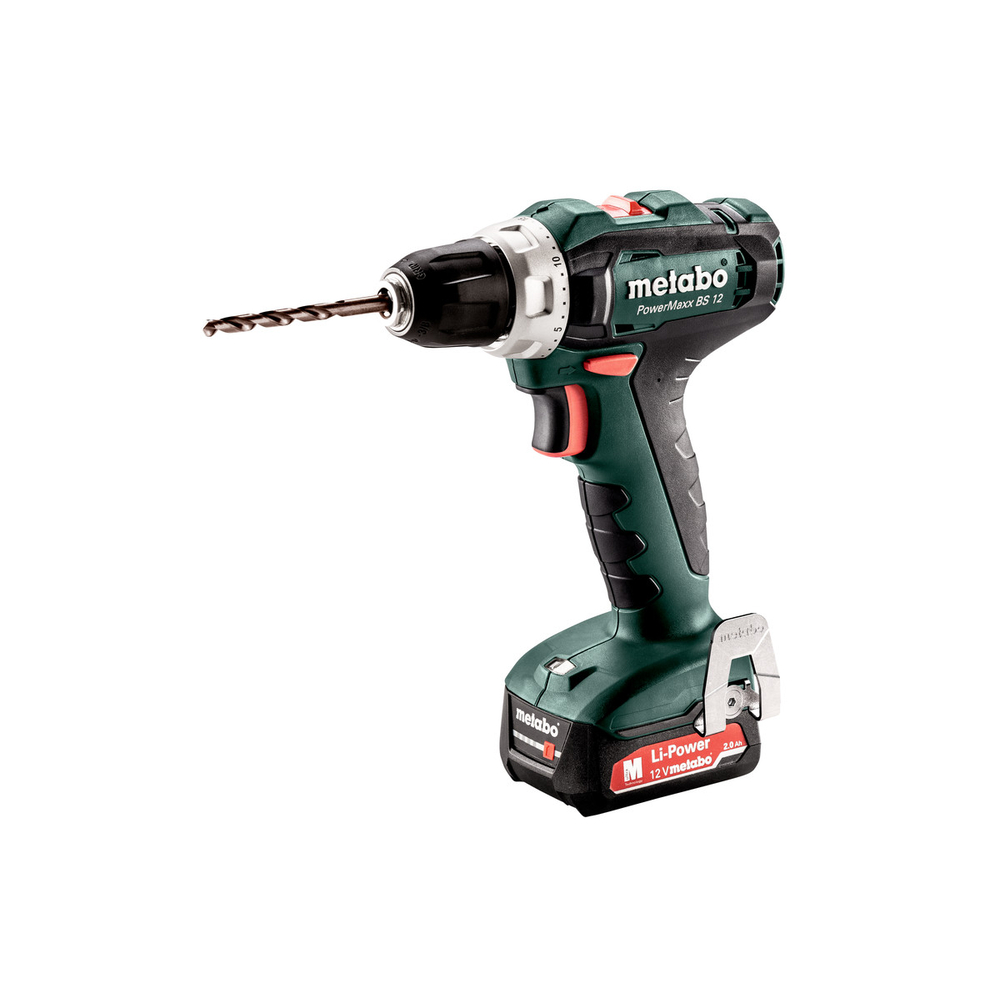 Perceuse visseuse 12 V PowerMaxx BS 12 - METABO - 601036500