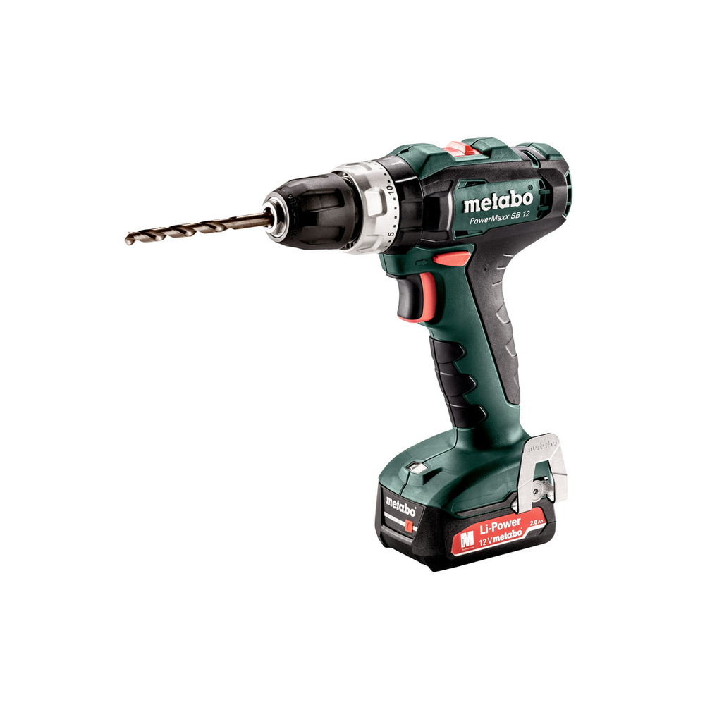 Perceuse à percussion 12 V PowerMaxx SB 12   - METABO - 601076500