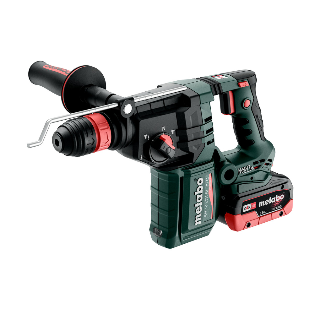 Marteau perforateur burineur 18 V KH 18 LTX 28 BL Quick - METABO - 601715660
