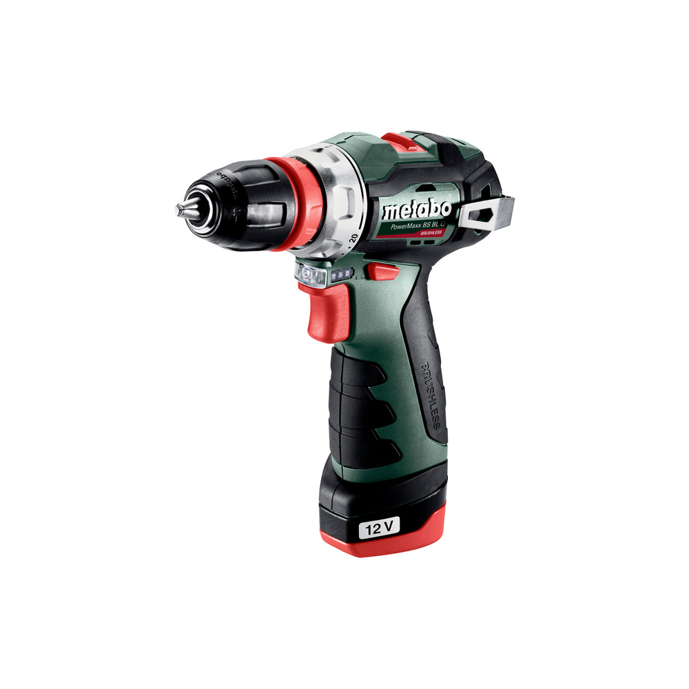 Perceuse visseuse 12 V PowerMaxx BS BL Q - METABO - 601749500