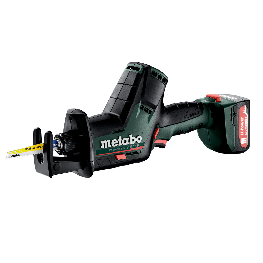 Scie sabre 12 V SSE 12 BL - METABO - 602322500