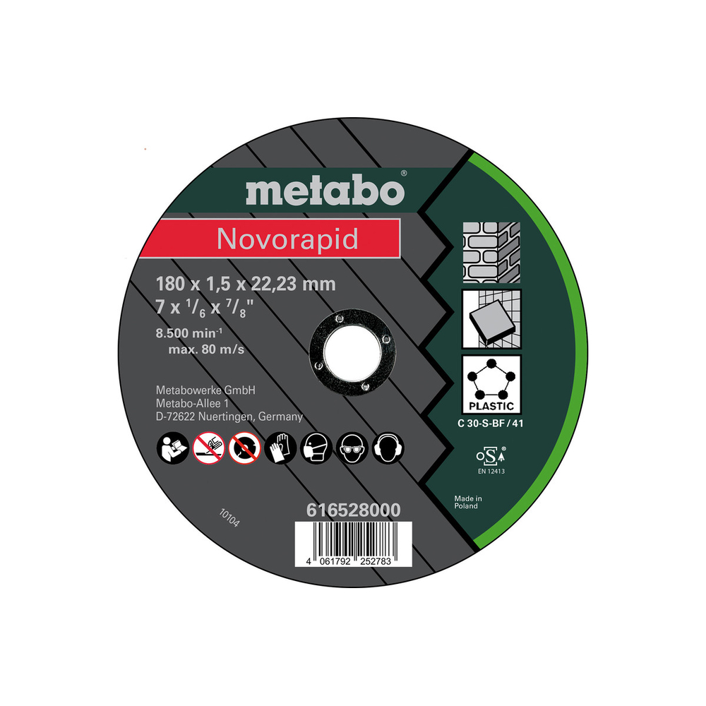 Novorapid 180x1,5x22,2 Universal, TF41 - METABO - 616528000