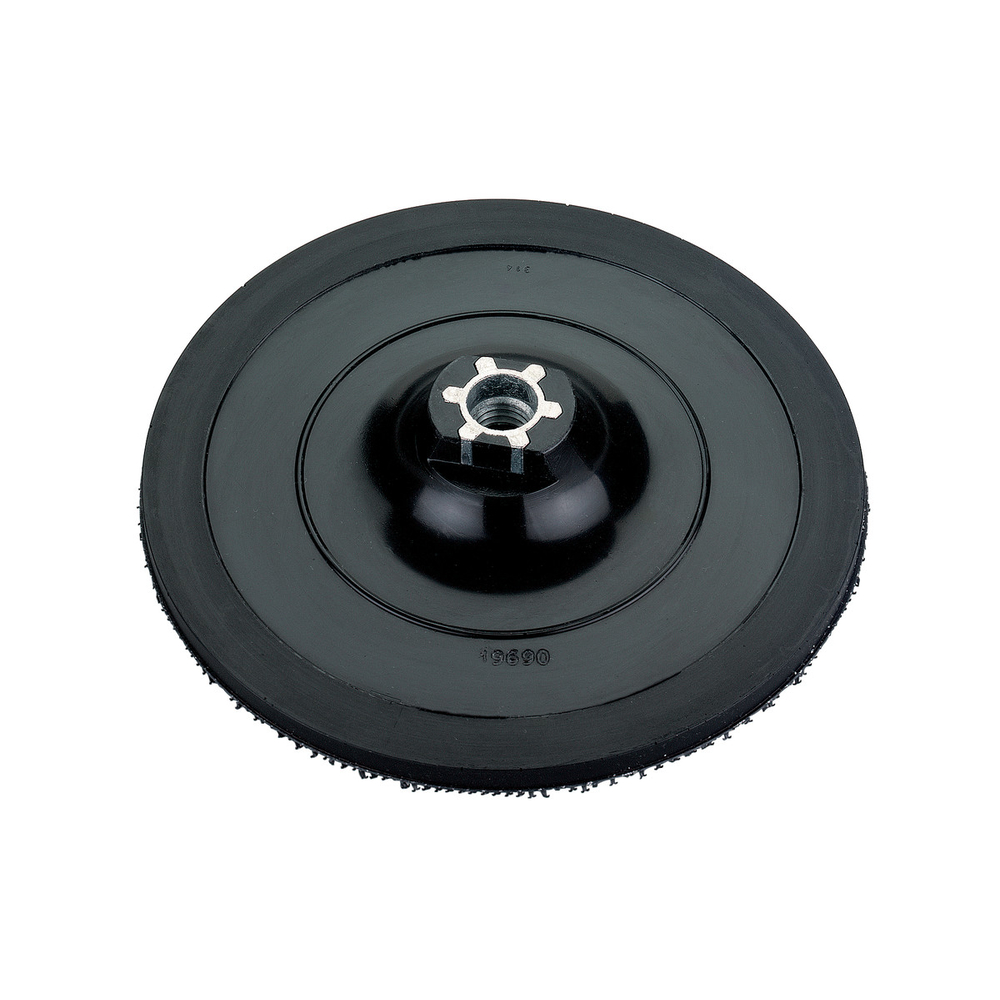 Plateau auto-agrippant 125 mm M 14 / Pyramid - METABO - 623300000