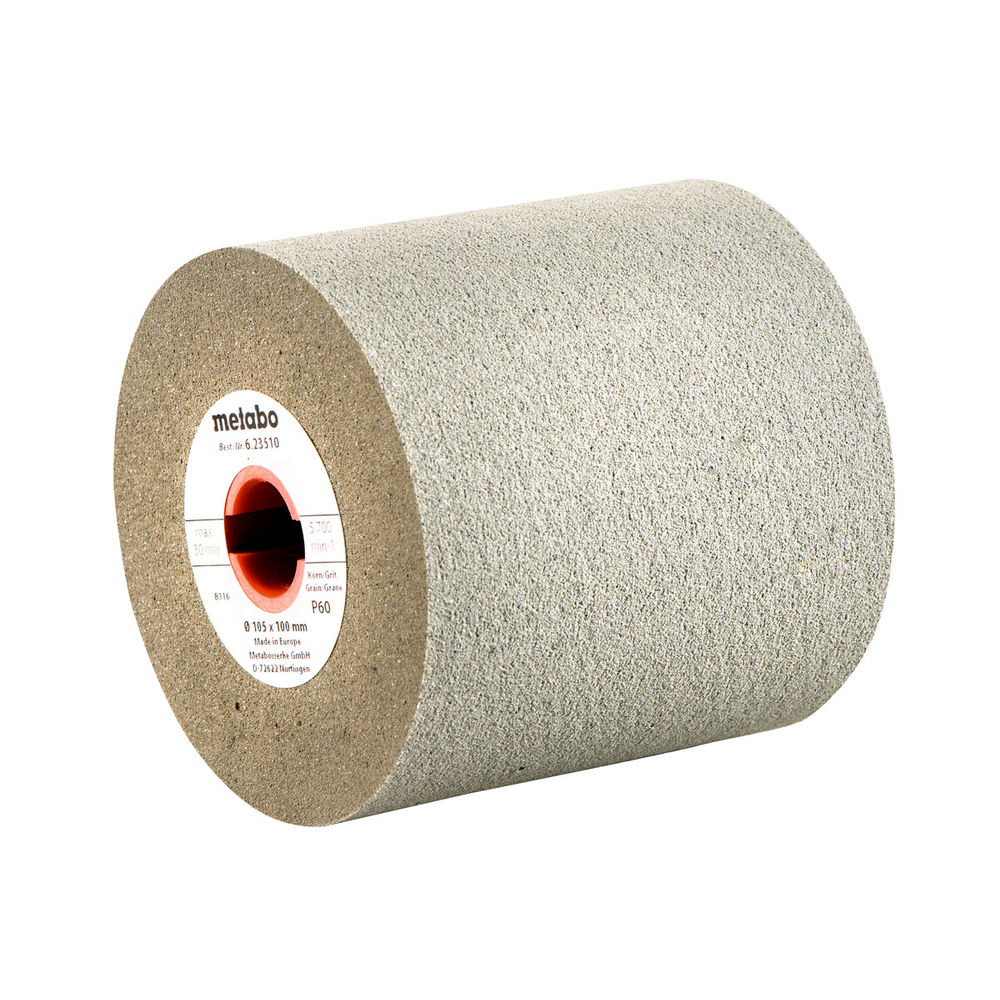 Roue abrasive caoutchouc 105x100 mm, P 60 - METABO - 623510000