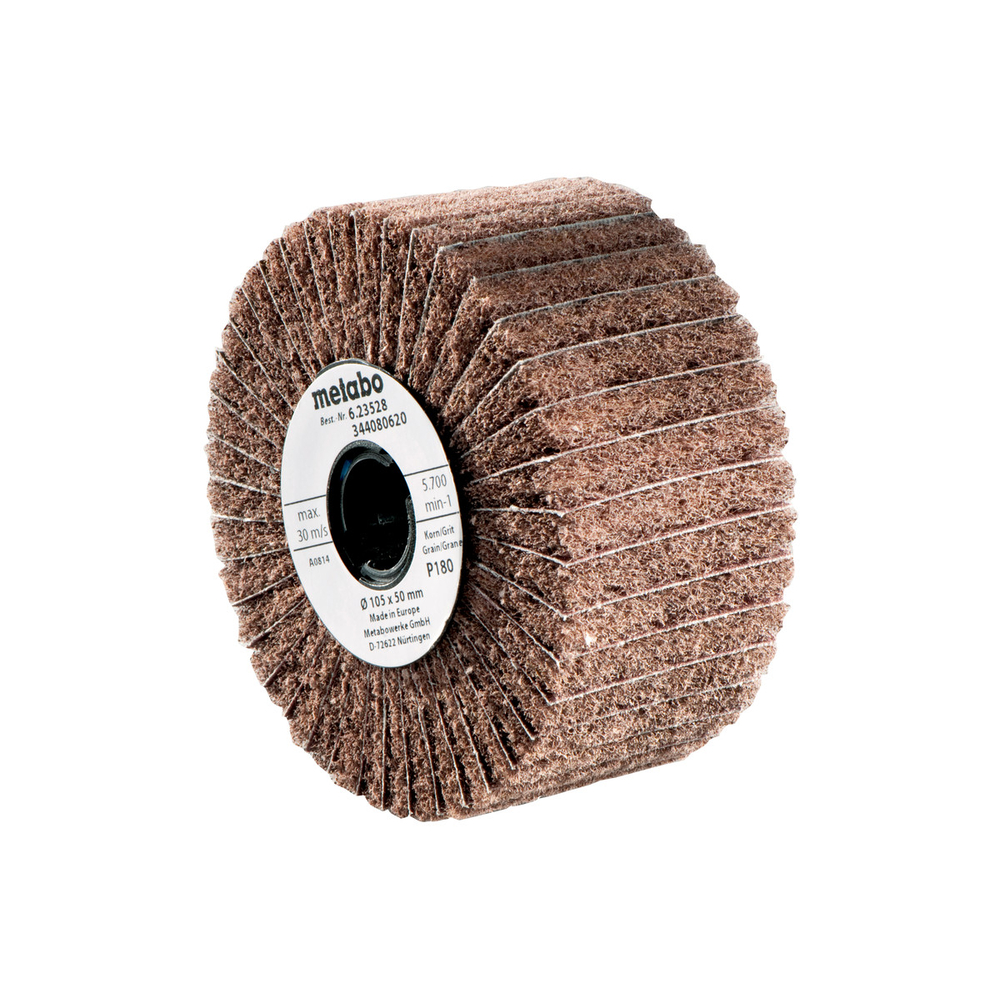 Roue abrasive à lamelles/ en fibre 105 x 50 mm, P 180 - METABO - 623528000