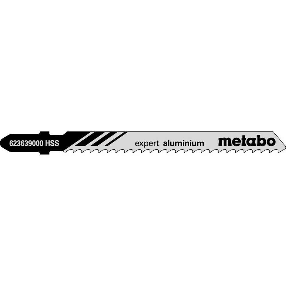 5 lames de scie sauteuse « expert aluminium » 74/3,0mm - METABO - 623639000