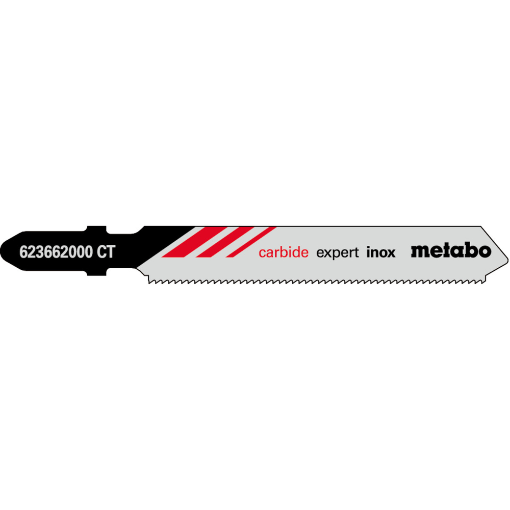 3 lames de scie sauteuse « expert inox » 57/ 1,1mm - METABO - 623662000