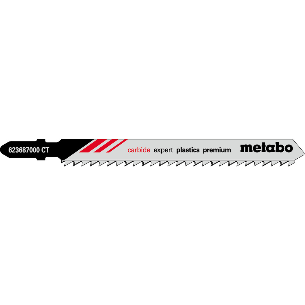3 lames de scie sauteuse « expert plastics premium » 91/ 3,3 mm - METABO - 623687000