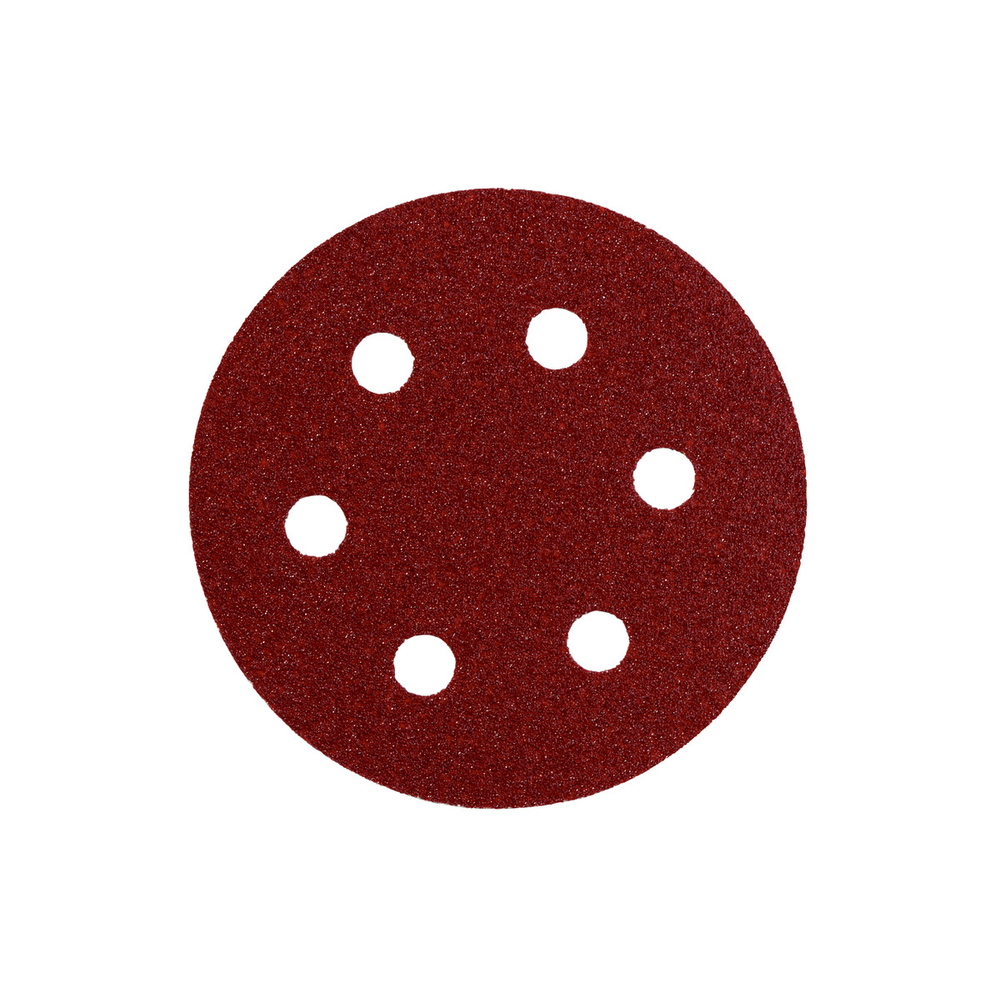 25 feuilles abrasives auto-agrippantes 80 mm P 60, B+M, SXE - METABO - 624052000