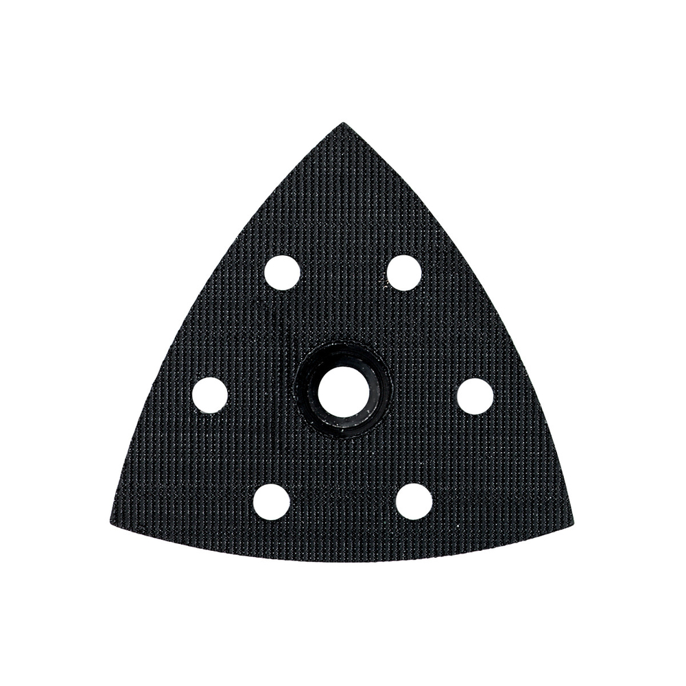Patin perforé pour ponceuse à patin triangulaire, à bande auto-agrippante - METABO - 624992000