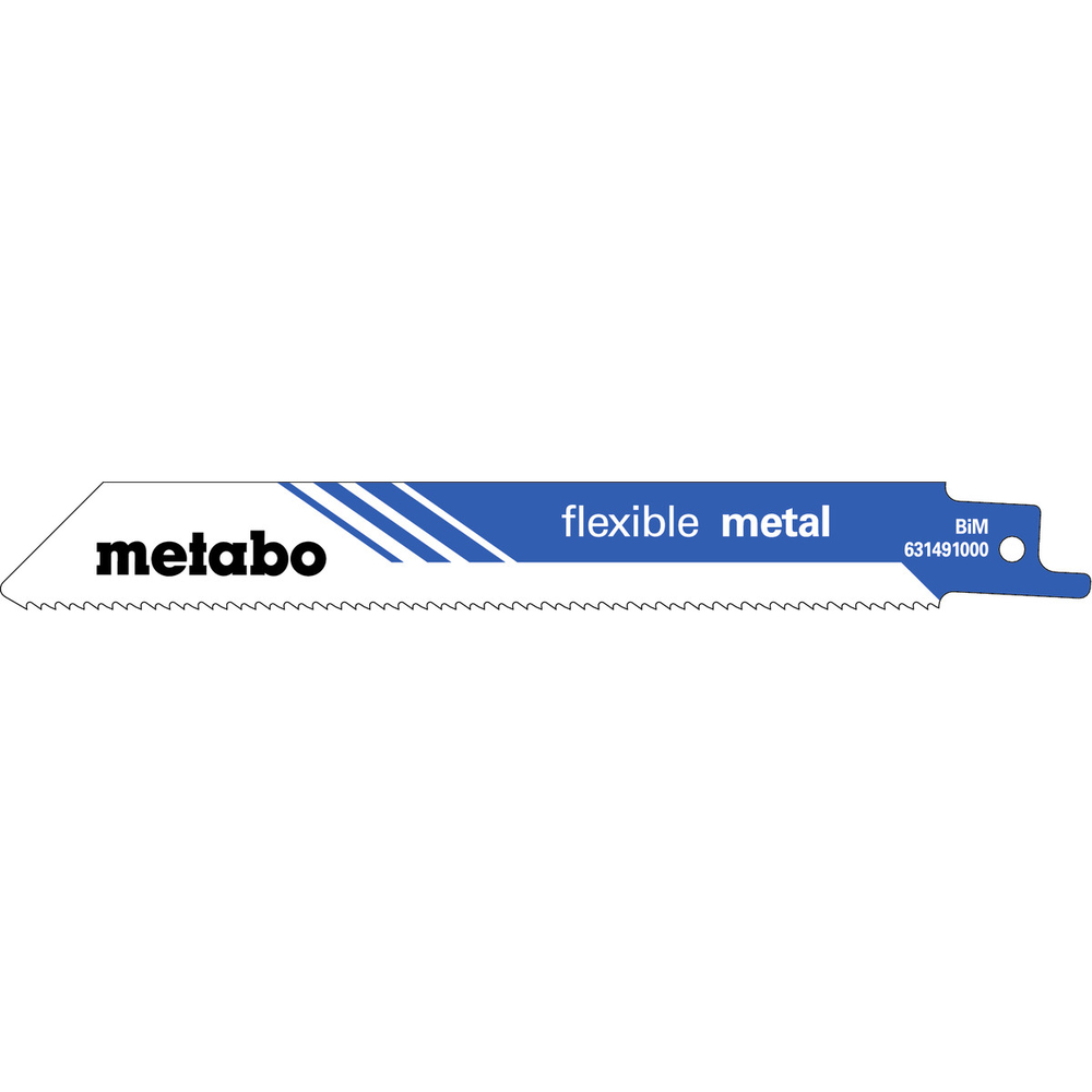 100 lames de scie sabre « flexible metal » 150 x 0,9 mm - METABO - 625491000
