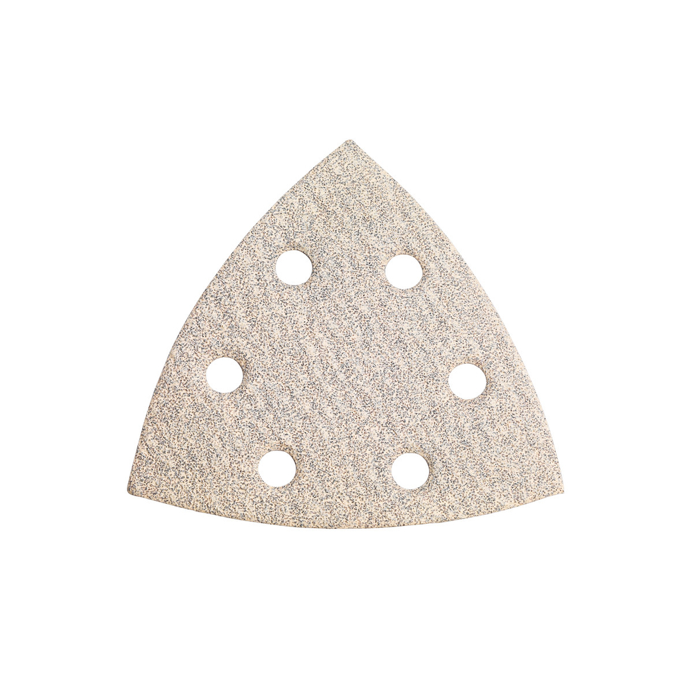 25 feuilles abrasives auto-agrippantes 93 x 93 mm, P 240, peinture, pour ponceuse à patin triangulaire - METABO - 625687000