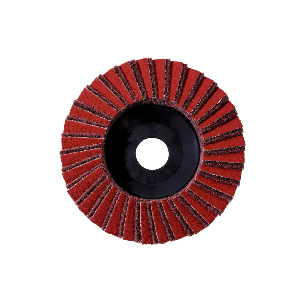Plateau abrasif à lamelles combiné 125 mm, grossier, meuleuse d'angle - METABO - 626369000