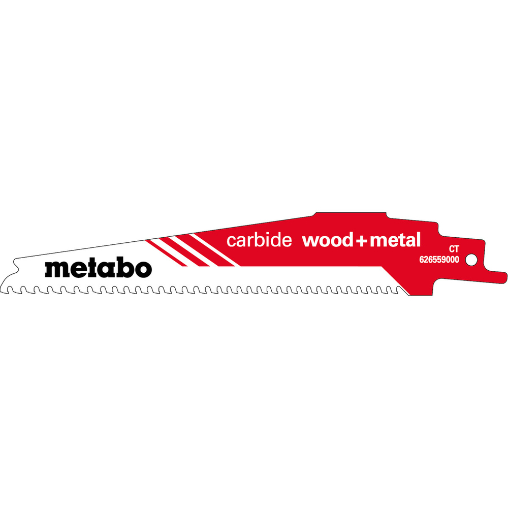 Lame de scie sabre « carbide wood + metal » 150 x 1,25 mm - METABO - 626559000