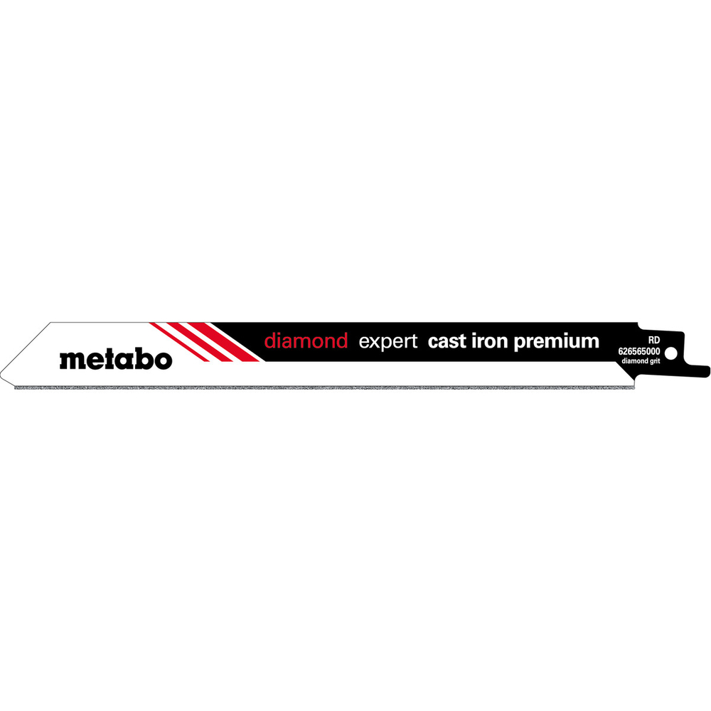 2 lames de scie sabre « expert cast iron premium » 200 x 1,0 mm - METABO - 626565000