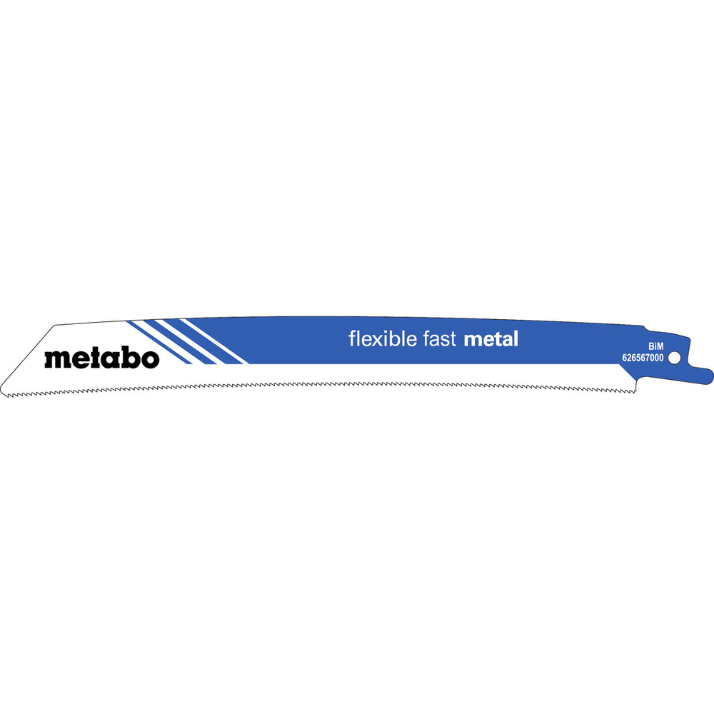 5 lames de scie sabre « flexible fast metal » 225 x 0,9 mm - METABO - 626567000