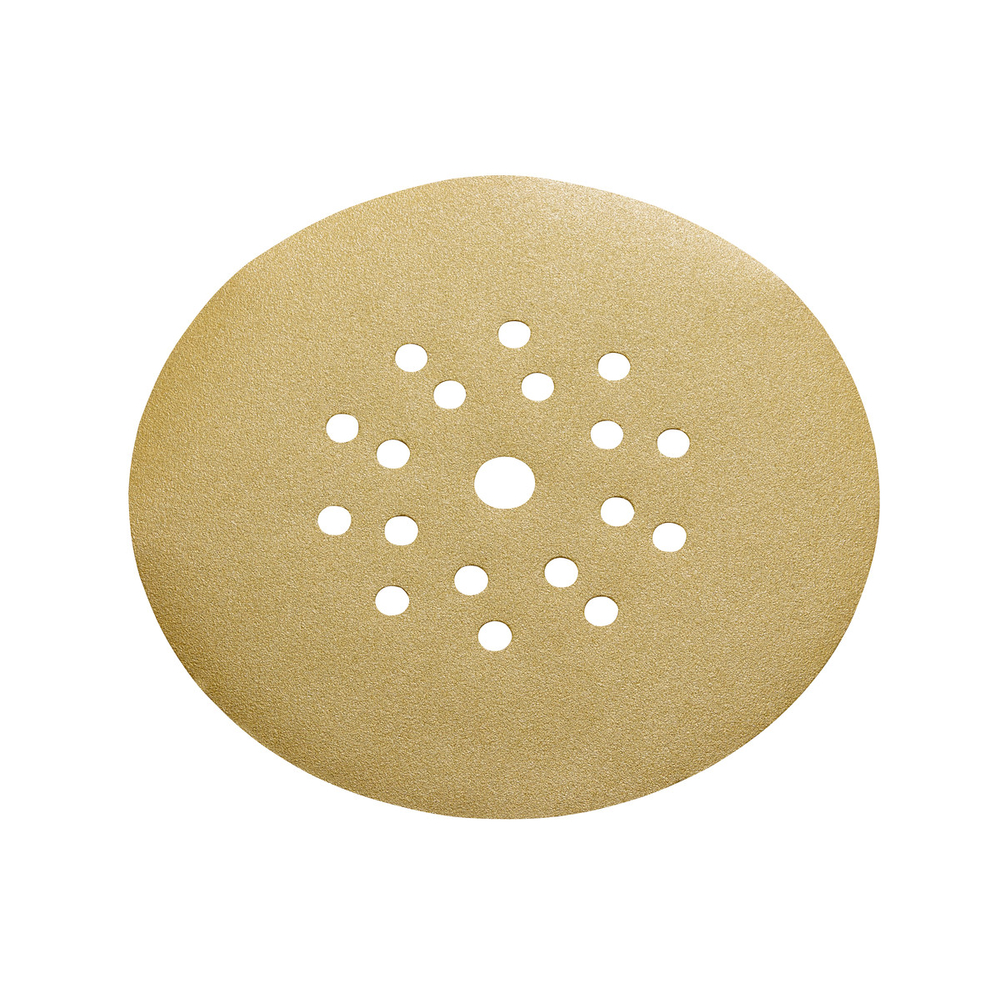 25 feuilles abrasives auto-agrippantes 225 mm, P 60, enduits, pour ponceuse à bras - METABO - 626642000
