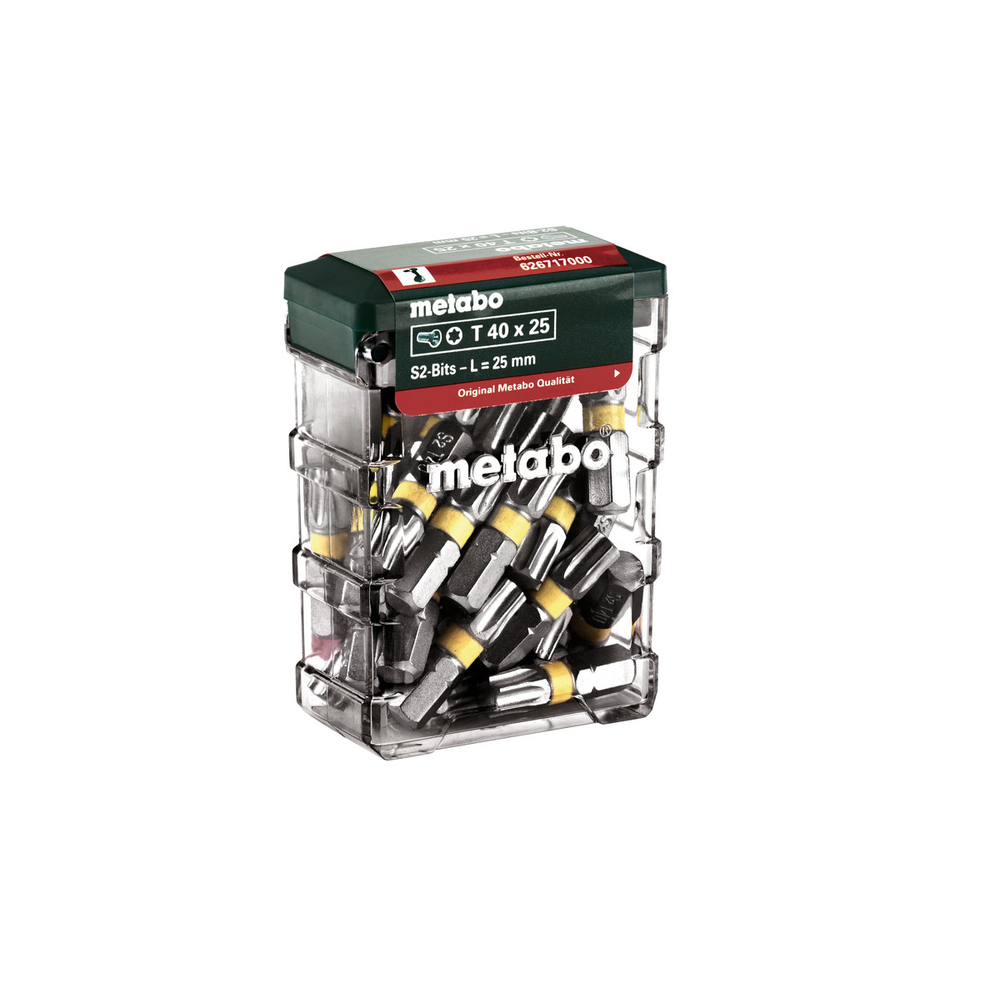 Coffret d'embouts T40, SP, 25 pièces - METABO - 626717000