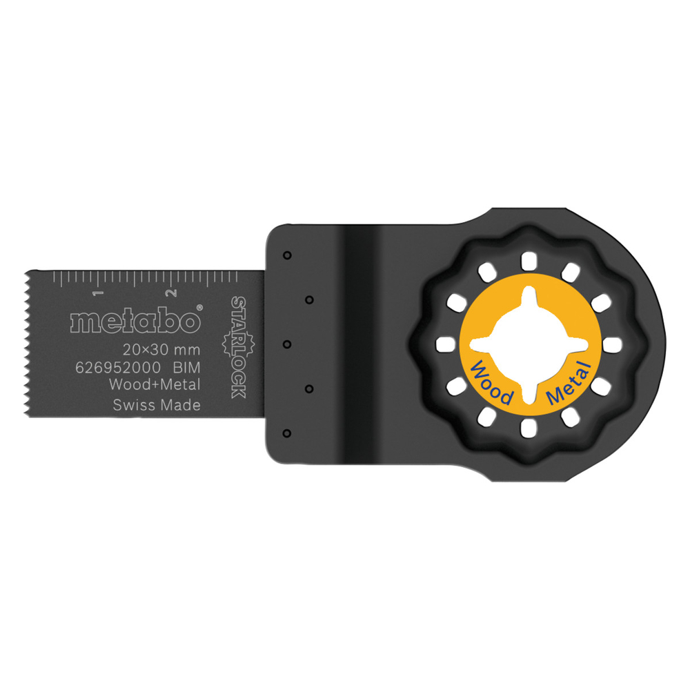 Lame de scie plongeante, bois+métal, BiM, 20 mm - METABO - 626952000
