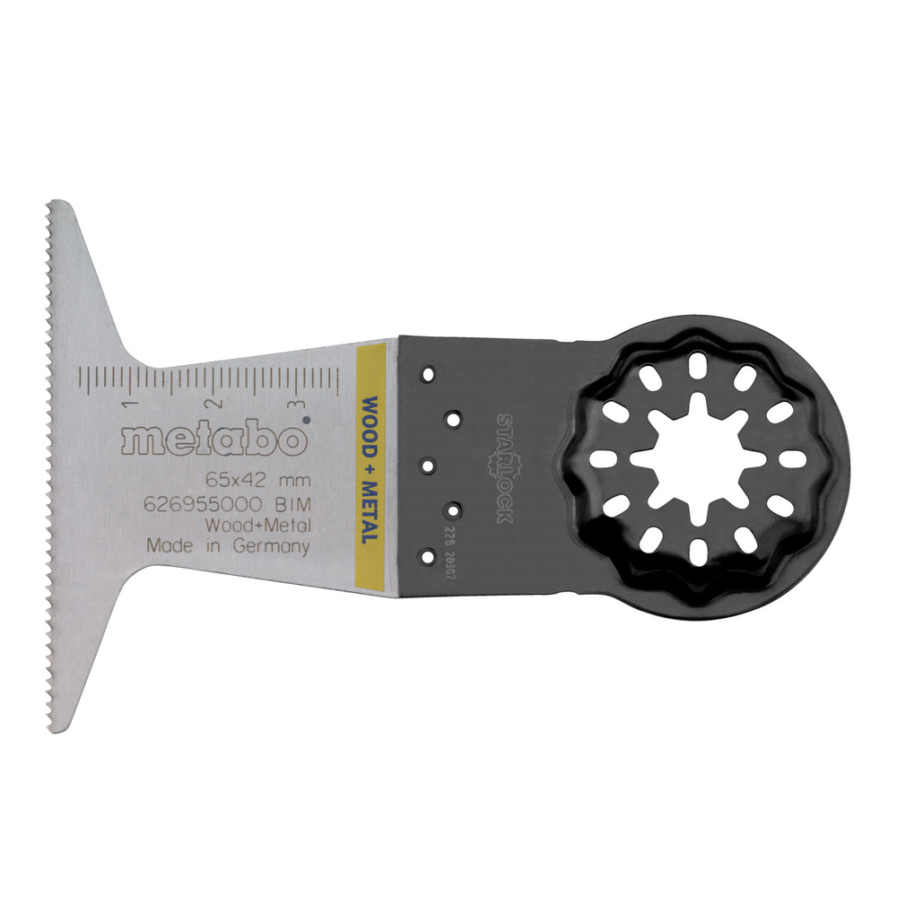 Lame de scie plongeante, bois/métal, BiM, 65 mm - METABO - 626955000