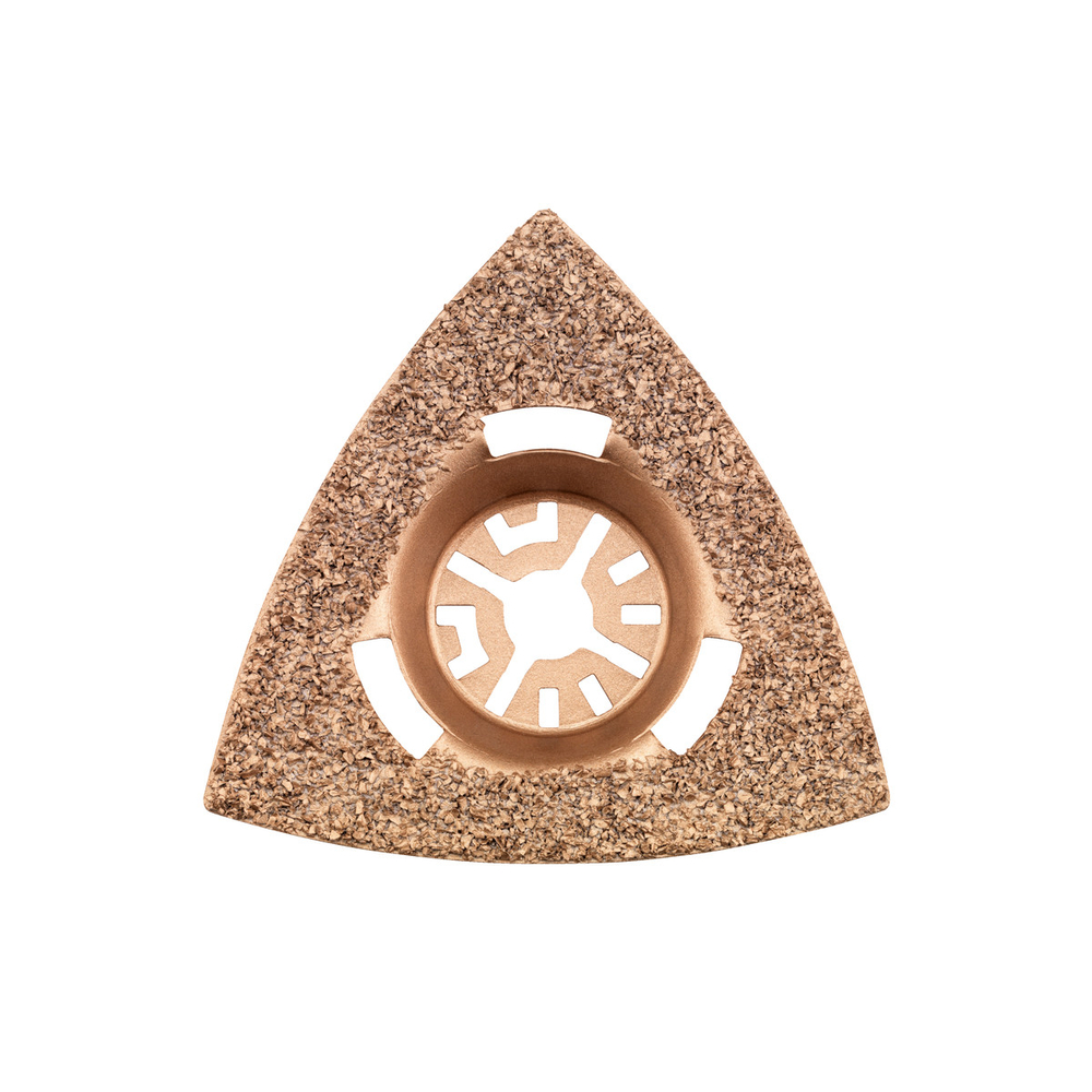 Patin triangulaire « Classic », joints/enduits, carbure, 78 x 78 - METABO - 626971000