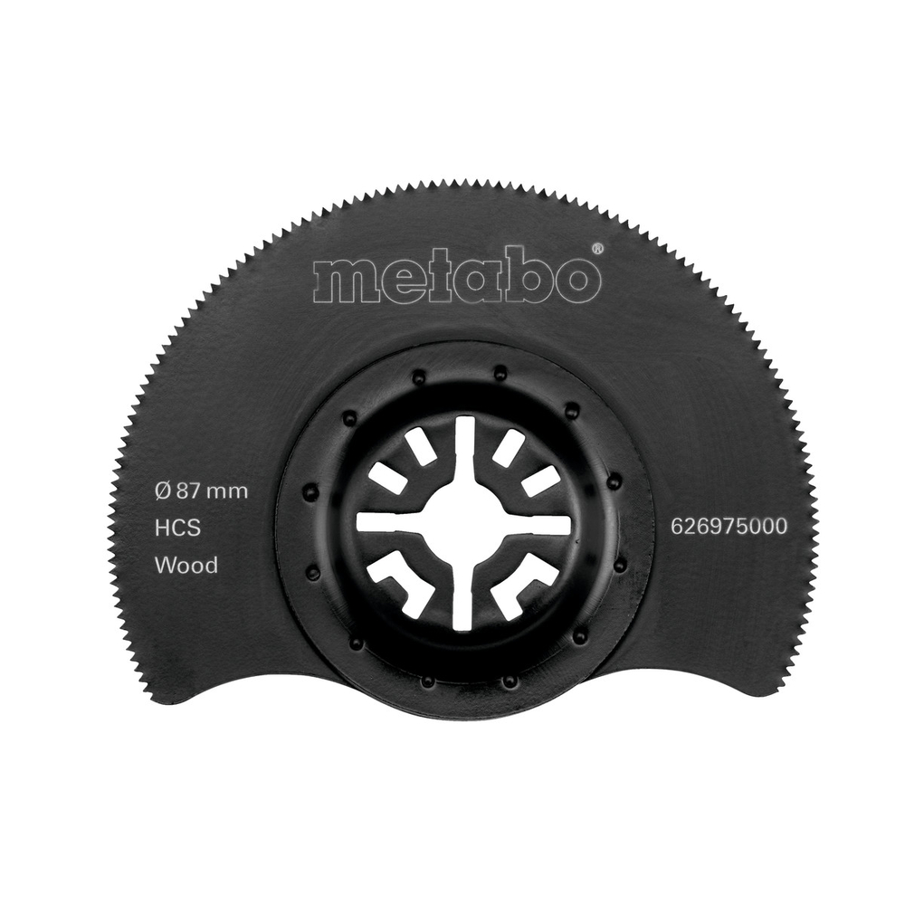 Lame de scie à segments « Classic », bois, Ø 87 mm - METABO - 626975000