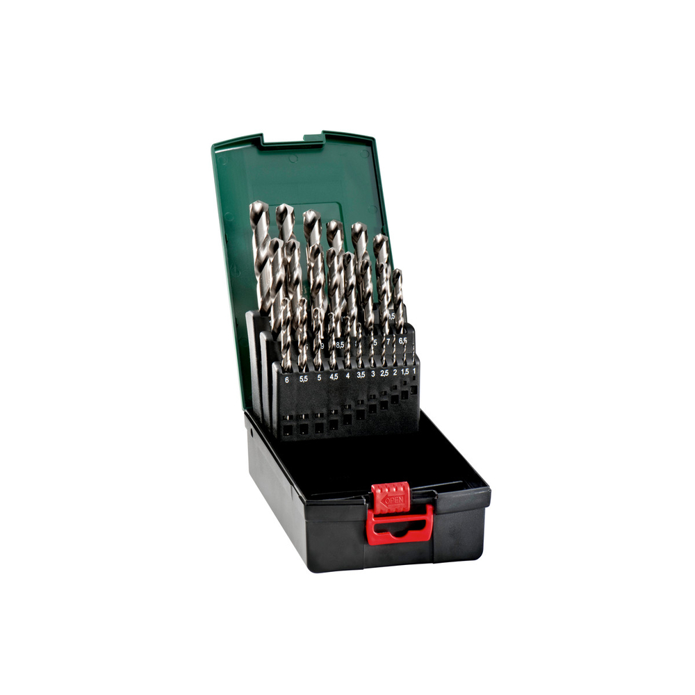 Coffret de forets HSS-G, 25 pièces - METABO - 627098000